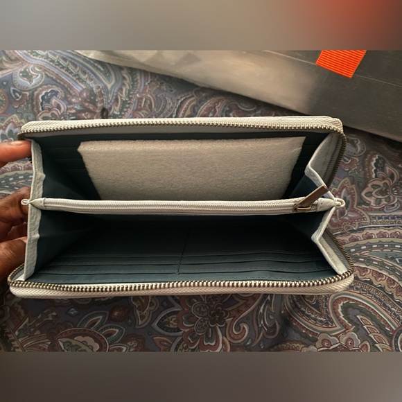 Matt and Natt light blue wallet - Picture 3 of 4